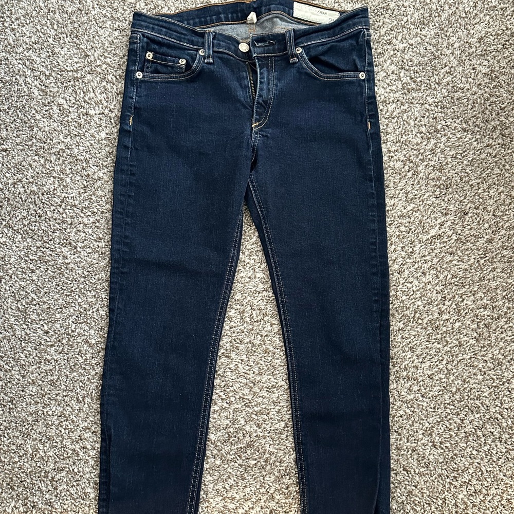 Rag & Bone Cate Mid-Rise Skinny Jeans
